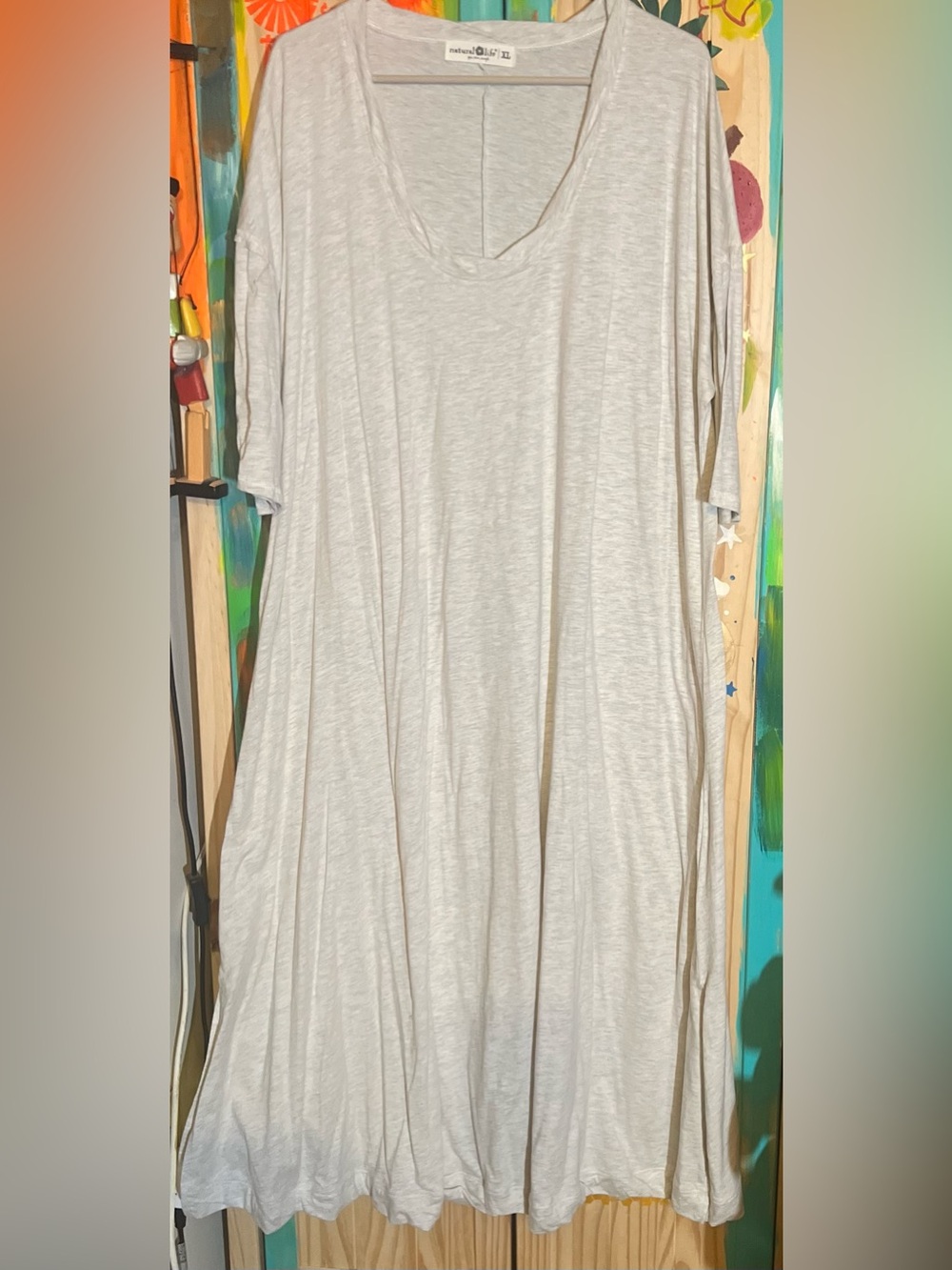 NATURAL LIFE 🌾 Oatmeal Maxi Dress | Size XL | NWOT